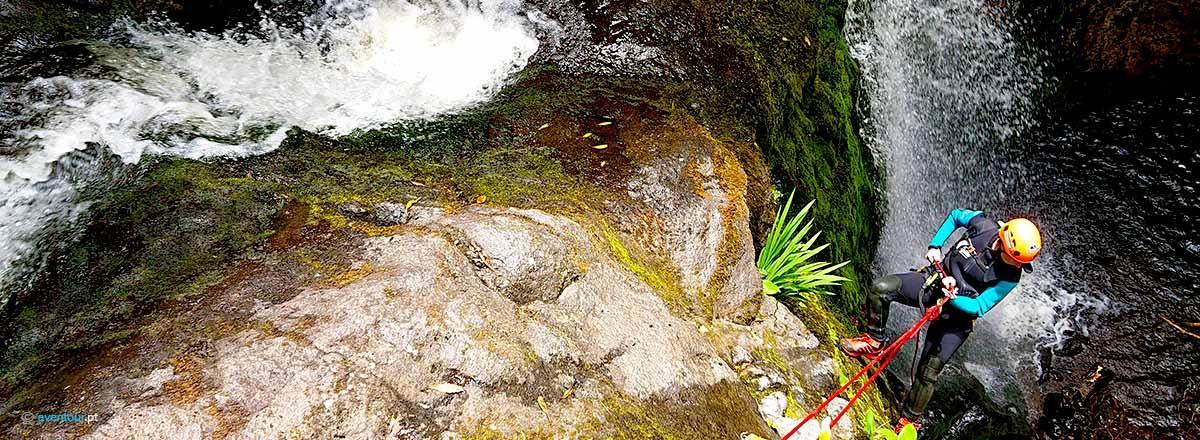 Canyoning Upgrade na Ilha de São Jorge nos Açores