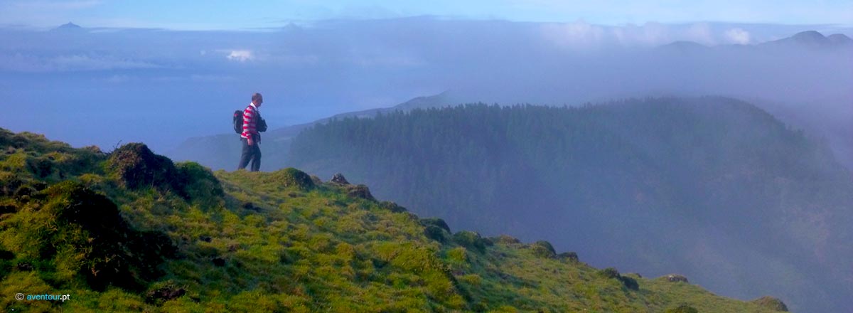 Hiking Trails in Sao Jorge Island in Azores