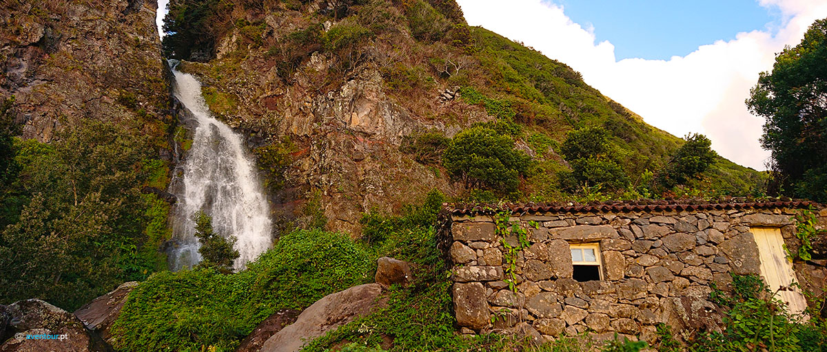 Walking Trail From de Mountain to the Sea in São Jorge Island in Azores
