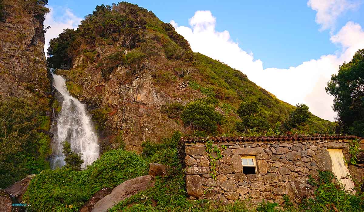 South Route Hiking Trail in Sao Jorge Island in Azores